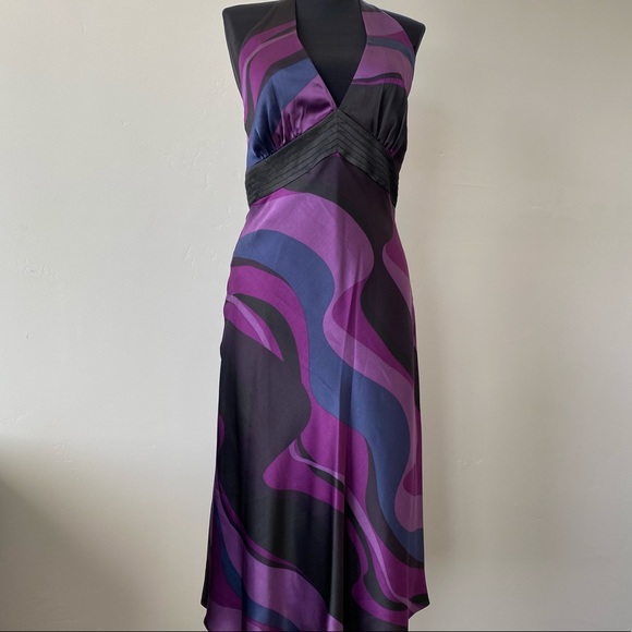 Laundry By Shelli Segal Dresses Nwt Silk Halter Dress